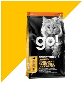 img 3 attached to Wet cat food GO! Sensitivities Limited Ingredient, grain-free, for sensitive digestion, with duck 3.63 kg (mini fillet)
