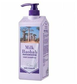 img 4 attached to Milk Baobab Perfume Shampoo Baby Powder Hair Shampoo with Baby Powder
