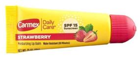 img 2 attached to Carmex Balsam for Lips Strawberry tube