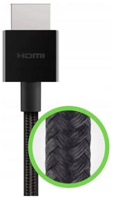 img 3 attached to Cable Belkin HDMI - HDMI (AV10176bt-BLK), 1 m, black