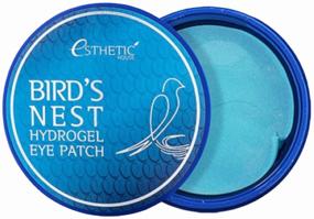 img 4 attached to Esthetic House Bird's Nest Hydrogel Eye Patch, 60 pcs.