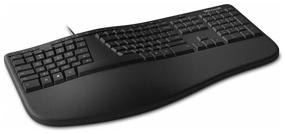 img 4 attached to Keyboard Microsoft Ergonomic for Business black, English