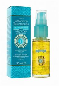 img 2 attached to AVON Advance Techniques Питательная сыворотка для волос 360 Nourish Moroccan Argan Oil Leave-In Treatment