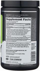 img 3 attached to 🍏 Optimum Nutrition Essential Amino Energy, Green Apple, 270g: A Powerful Amino Acid Complex