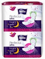 bella gaskets perfecta ultra night silky drai, 6 drops, 14 pcs. logo