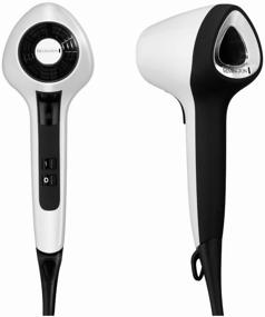 img 3 attached to 💨 Remington D7779 Hair Dryer: Stylish White/Black Design for Effortless Drying