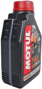 img 4 attached to Synthetic engine oil Motul 7100 4T 15W50, 1 l