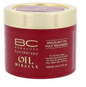 img 2 attached to Schwarzkopf Professional Oil Miracle Brazilnut Pulp Treatment Hair Mask with Brazilian Nut Oil, 150 ml