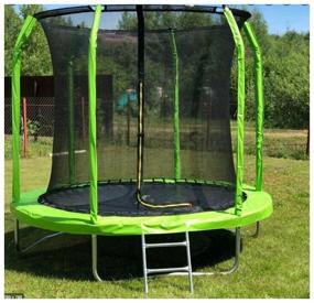 img 2 attached to Frame trampoline Bondy Sport 10FT 305x305x235 cm, green