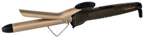 img 2 attached to Curling iron Scarlett SC-HS60676, mocha with gold