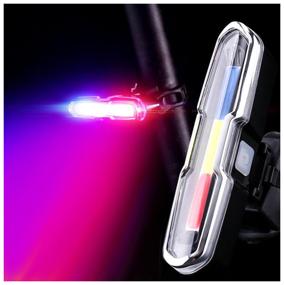 img 4 attached to Rear bicycle light Vison bike SF-0306 LED COB LED, 3-color
