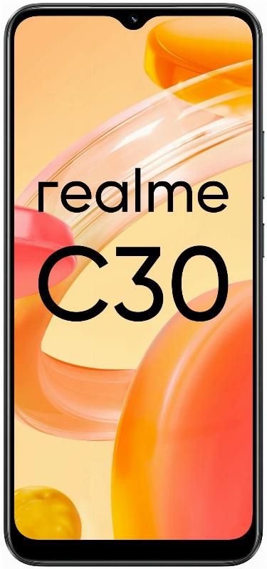 Realme C30 Smartphone 4/64 GB RU, Dual nano SIM, Black…