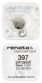 img 2 attached to Battery RENATA SR726SW 397 (0%Hg), 1pc