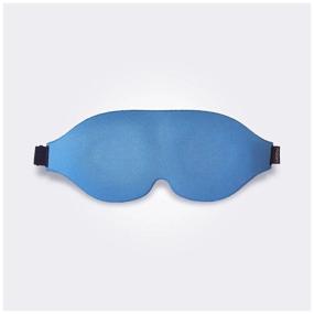 img 4 attached to Sleep mask for women, men 3D blue Art of Sleep, Premium Collection. In a gift box!