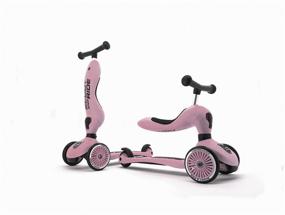 img 3 attached to Детский 3-колесный самокат Scoot & Ride Highway Kick 1, rose