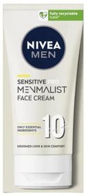 img 4 attached to Nivea Men Face Cream Sensitive Pro Menmalist: Gentle Skincare Solution for Men, 75 ml