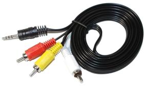 img 2 attached to Cable Atcom 3xRCA - mini jack 3.5 mm (AT7320), 1.8 m, black