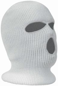img 2 attached to White balaclava, balaclava, sports mask, one size