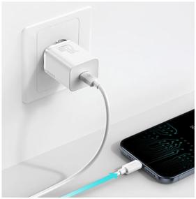 img 4 attached to Baseus Super Si wall charger Type-C - Lightning cable, 20 W, white
