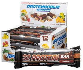 img 3 attached to Protein bar IRONMAN 32 Protein Bar, 600 g, chocolate/dark glaze