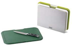 img 4 attached to Joseph Joseph Nest Regular cutting board set, 3 pcs, green