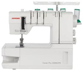 img 4 attached to Janome Cover Pro 2000 CPX Expansion Machine: Efficient and Versatile Stitching Power