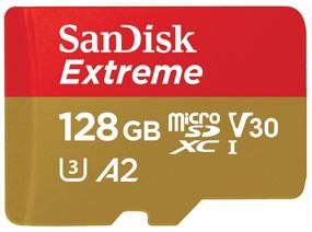 img 3 attached to Карта памяти SanDisk Extreme microSDXC 128GB SD Adapter 160/90MB/s