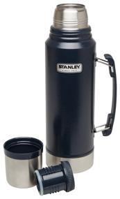 img 2 attached to Классический термос STANLEY Classic Vacuum Insulated Bottle, 1 л, синий