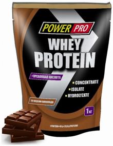 img 3 attached to Protein Power Pro Whey Protein, 1000 gr., chocolate