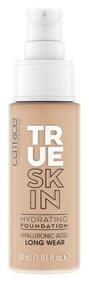 img 2 attached to CATRICE True Skin Hydrating Foundation, 30 мл, оттенок: 020 warm beige