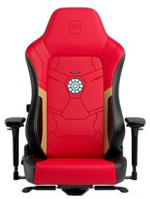 img 3 attached to Computer chair Noblechairs Hero gaming, upholstery: imitation leather, color: iron man