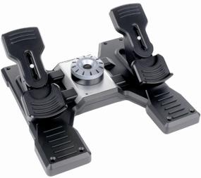 img 4 attached to 🕹️ Logitech G Saitek Pro Flight Rudder Pedals: Enhanced Precision and Comfort in Gray