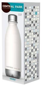 img 3 attached to Asobu Central park travel bottle, 0.51 L, white/silver