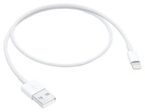 img 4 attached to Apple USB cable (M)- Lightning (M), 0.5m, white