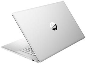 img 4 attached to 17.3" Notebook HP 17-cp0094ur0426NW 1920x1080, AMD Ryzen 3 5300U 2.6 GHz, RAM 8 GB, DDR4, SSD 256 GB, AMD Radeon Graphics, Windows 11 Home, 62G49EA, silver, English layout