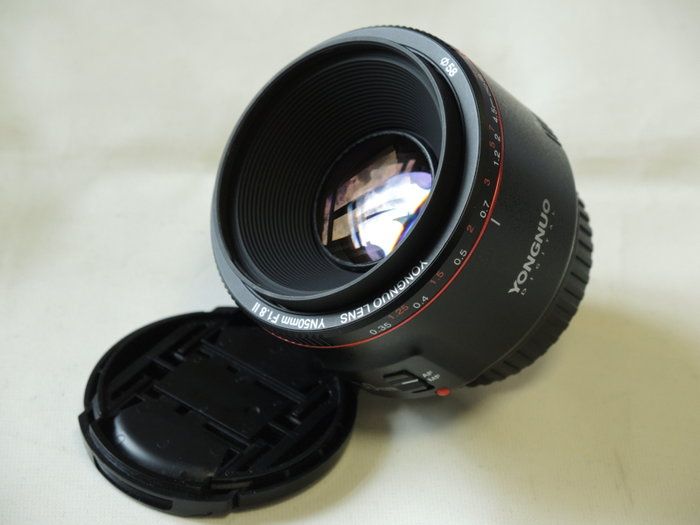 img 1 attached to Black YONGNUO YN50mm F1.8 II Auto Focus Lens - Standard Prime for Canon EF Mount Full Frame SLR Cameras review by Adam Sterlinski ᠌