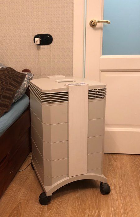 img 1 attached to 🌬️ IQAir HealthPro Plus Air Purifier - Medical Grade H14 HyperHEPA Filter for Large Home Room up to 1125 sq ft, Air Cleaner for Viruses, Bacteria, Allergens, Asthma Triggers, Smoke, Mold, Pets, Dust, Odor, Swiss Made, White review by Wiktor Witold Skow ᠌