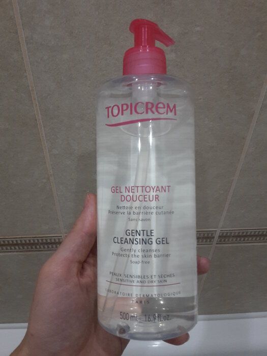img 1 attached to Topicrem Gentle Cleansing Gel, 200 ml review by Seunghyun Nahm ᠌