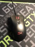 img 1 attached to 💡 HyperX Pulsefire FPS Pro - Gaming Mouse with Software-Controlled RGB Lighting & Macro Customization, Pixart 3389 Sensor Up to 16,000 DPI, 6 Programmable Buttons, and 95g Weight review by Ada Seweryniak ᠌