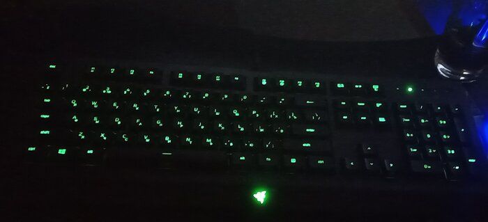 img 1 attached to 🎮 Razer Cynosa Lite Gaming Keyboard: Programmable Macro Functionality - Spill-Resistant & Cushioned Design - Customizable Chroma RGB Lighting for Better Gaming Experience review by Ada Pindelska ᠌
