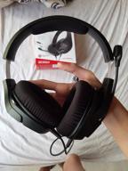 img 1 attached to 🎧 Experience Gaming Excellence with HyperX Cloud Stinger Core - The Ultimate Lightweight Over-Ear Headset for PC, Xbox One, PlayStation 4 & Nintendo Switch with Mic review by Vassil Ivanov ᠌