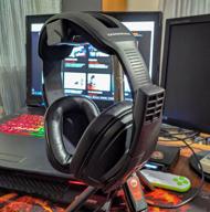 img 3 attached to Sennheiser GSP 302 Gaming Headset: Noise-Cancelling Mic, Flip-to-Mute, Memory Foam Pads, for PC, Mac, Xbox One, PS4, Nintendo Switch, Smartphones review by Hongseok Bak ᠌