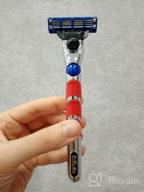 img 2 attached to Gilette Mach3 Turbo Razor with 12 Blades - Ultimate Grooming for Men review by Nguyn Quang Huy ᠌