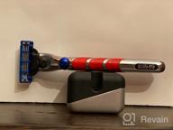 img 2 attached to Gilette Mach3 Turbo Razor with 12 Blades - Ultimate Grooming for Men review by Amar Amar ᠌