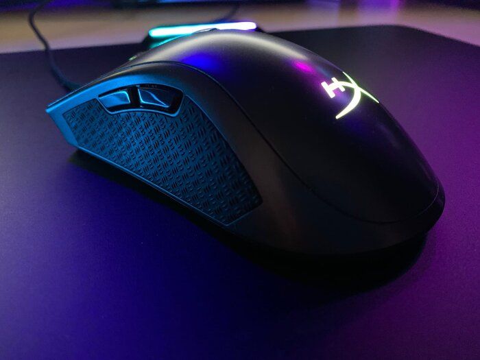 img 1 attached to 💡 HyperX Pulsefire FPS Pro - Gaming Mouse with Software-Controlled RGB Lighting & Macro Customization, Pixart 3389 Sensor Up to 16,000 DPI, 6 Programmable Buttons, and 95g Weight review by Anastazja Bondarenko ᠌