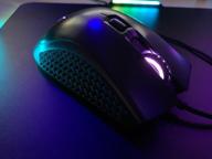 img 2 attached to 💡 HyperX Pulsefire FPS Pro - Gaming Mouse with Software-Controlled RGB Lighting & Macro Customization, Pixart 3389 Sensor Up to 16,000 DPI, 6 Programmable Buttons, and 95g Weight review by Anastazja Bondarenko ᠌