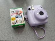 img 1 attached to FUJIFILM INSTAX Mini 11 Instant Film Camera (Ice White) + Accessory Bundle with 4X Fujifilm Instax Mini Twin Film, Carrying Case, Strap & Funky Film Frames review by Barbara Lis EH ᠌