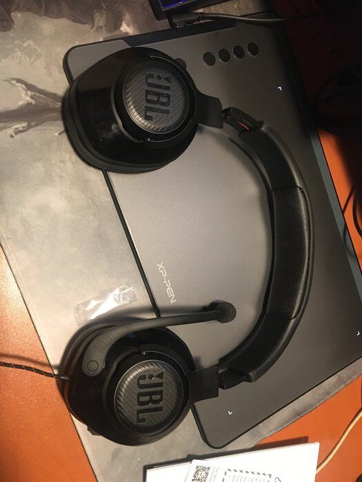 img 2 attached to Renewed JBL Quantum 300 Gaming Headphones with Quantum Engine Software - Over-Ear, Wired, Black review by En En Shiu ᠌