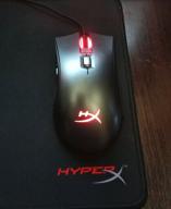 img 1 attached to 💡 HyperX Pulsefire FPS Pro - Gaming Mouse with Software-Controlled RGB Lighting & Macro Customization, Pixart 3389 Sensor Up to 16,000 DPI, 6 Programmable Buttons, and 95g Weight review by Pornthip Muakpung ᠌