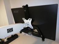 img 2 attached to 🖥️ ONKRON VESA Mount Bracket: Upgrade Your 17” to 27-inch Non-VESA Monitor with A2V Mounting Kit review by Athit Eakapapan ᠌